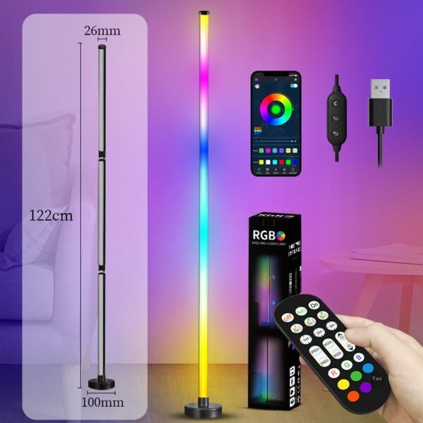 مصباح أرضي LED